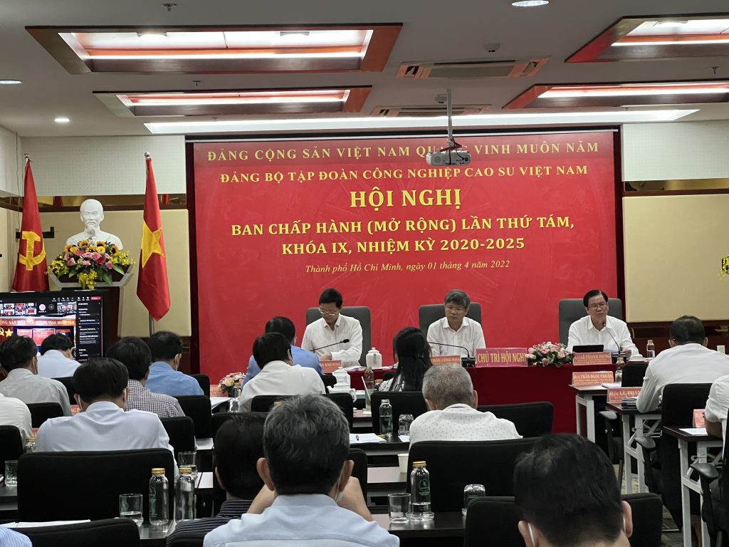 Đảng bộ VRG: Tổ chức thật tốt nhiệm vụ để hoàn thành cao nhất kế hoạch năm 2022